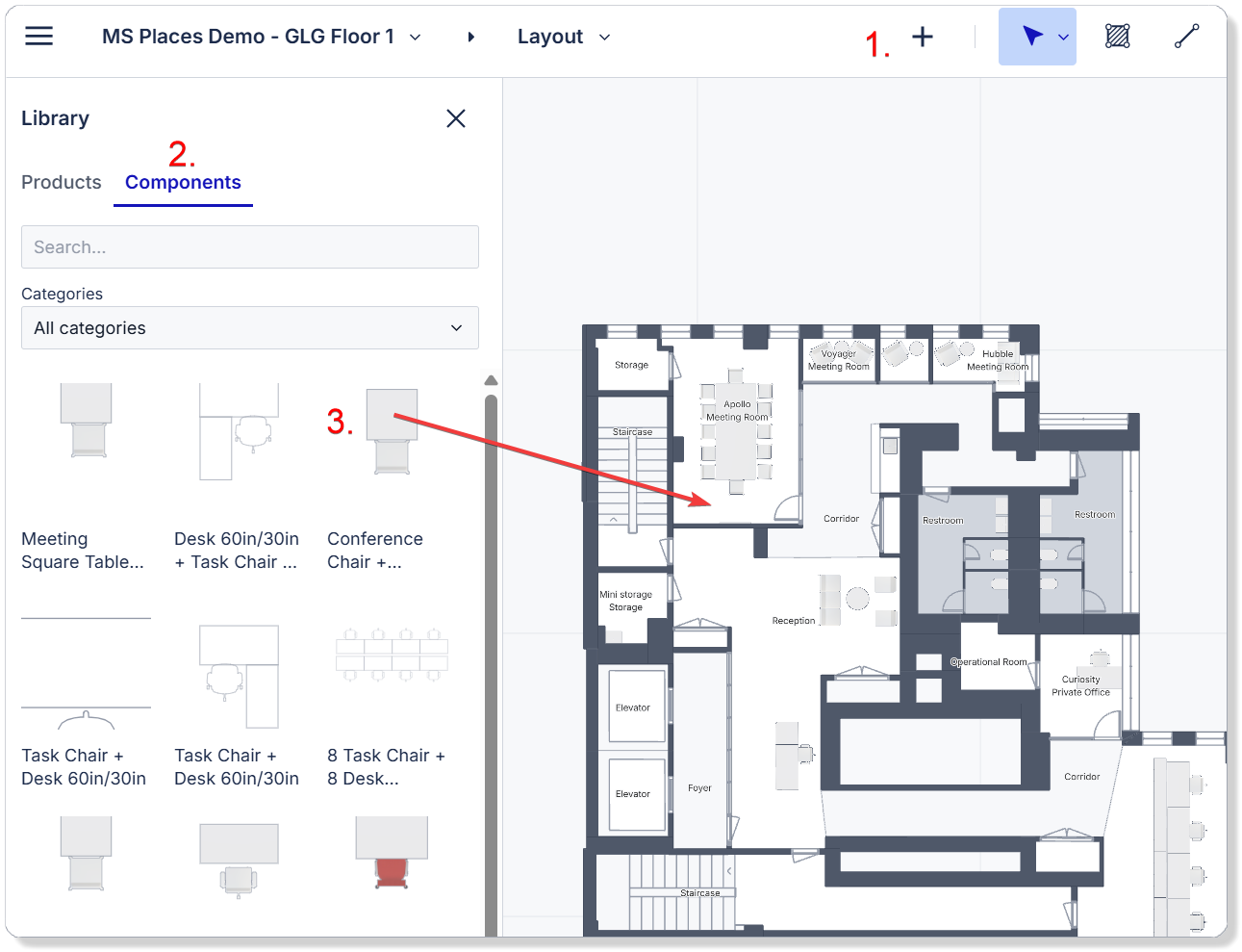 Working with components