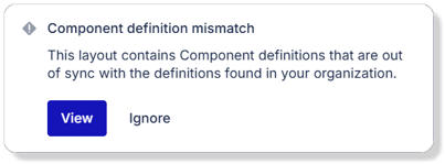 ComponentMismatchNotification