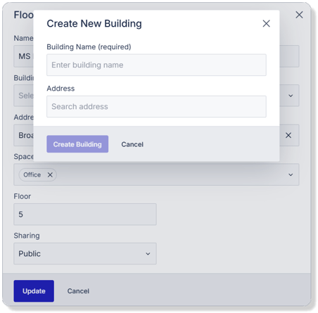 Define Building Details