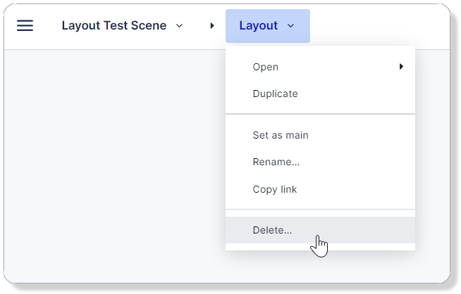 Layout Delete How to use floor layouts