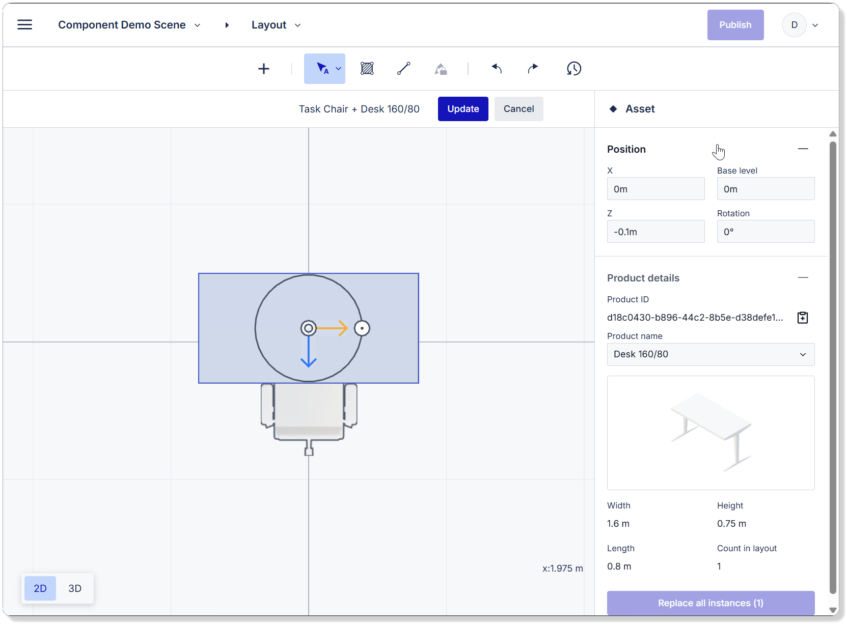 Working with components