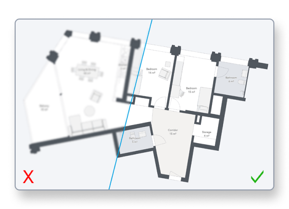 Floor plan requirements